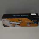 75Kpa Vacuum Sealer for Food, Precision Suction Power 6-in-1 Food Sealer with Digital Timer, Dry & Moist Food Modes, Compact Design with Built-in Cutter & 10 Vacuum Bags