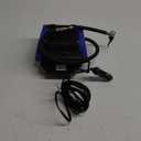 PULITUO Tire Inflator Portable Air Compressor - Car Accessories 12V DC Air Pump for Car Tires with Digital Pressure Gauge, Emergency LED Light for Wheel, Bike, Ball, Motor (Blue)