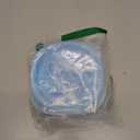 MateeyLife Small Slow Feeder Cat Bowls 2PCS, Anti-Choking Puzzle Cat Food Bowls, Anti-Slip Interactive Dog Feeding Slow Down Eating, Bloat Stop Maze Dishes Dog Feeder for Small Breeds 1 Cup (Light Blue & Dark Blue)