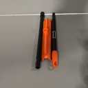 Carpet Rake, Pet Hair Removal Tool for Dog and Cat, 56'' Long Handle Rug Scraper for Stair Carpets, Mats, Couch (Orange)