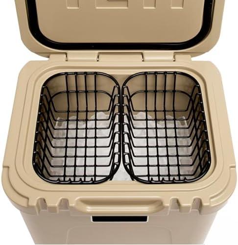 Above Sea Level Cooler Basket for YETI Roadie 24 and YETI Roadie 32 - Wire Dry Goods Tray for YETI Roadie Ice Chests - Compatible with Roadie 24 Accessories