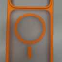 TORRAS Stronger Magnetic & Shockproof for iPhone 17 Pro Max Case, Fit for MagSafe, Military Grade Drop Protection, Camera Control, DIY Button, Slim for iPhone 17 Pro Max Case Translucent Cosmic Orange