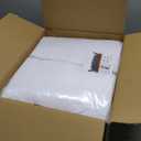 10-Pack 6ft White Spandex Table Covers for Rectangle Standard Folding Tables - Wrinkle Resistant Stretch Tablecloths - Ultimate Fitted Table Protector for Parties, Banquet, Wedding