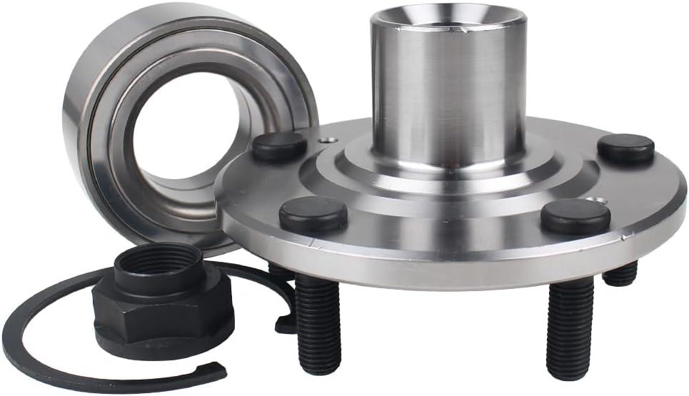 Autoround Front Wheel Bearing and Hub Assembly Compatible with Honda Accord 1998-2002, Acura TL 1999-2003, Acura CL 2001-2003 Non-ABS