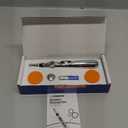 UYGHHK 3-in-1 Massage Acupuncture Pen, Electronic Pain Relief Therapy, Meridian Energy Massager Pen Self Massage Tools Muscle Healing with Massaging Gel (Copper)