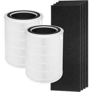 G300S Replacement Filter Compatible with Ganiza G300S /Proscenic A9/ Probreeze PB-P07 Air Purifiers, Also Compatible with Insignia NS-APMWH2 BLITZHOME BH-AP450 TOnEnergy