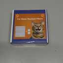 Cat Water Fountain Filters - 108oz/3.2L Cat Water Fountain, Stainless Steel Pet Fountain Dispenser for Cats, Dogs, Multiple Pets (10 pcs Filters)