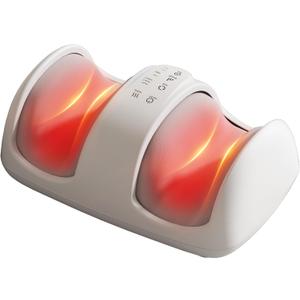 Foot and Calf Massager with Heat, Cloud Foot Massager for Neuropathy, Plantar Fasciitis and Circulation, Shiatsu Foot Massager Machine with Massage Roller for Pain Relief, Gifts for Women/Men