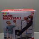 JOYIN Arcade Basketball Game Set with 4 Balls and Hoop for Kids 3 to 12 Years Old Indoor Outdoor Sport Play - Easy Set Up - Air Pump Included - Ideal for Competition