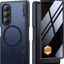 MOBOSI Magnetic for Z Fold 7 Case with Screen Protector, Compatible with Magsafe, Full-Body Coverage Hinge Protection, Shockproof Rugged Slim Phone Case for Samsung Galaxy Z Fold7, Privacy Black