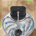Cat Water Fountain Wireless Stainless Steel with Sensor 3.5L/118oz Battery Operated Rechargeable Automatic Water Dispenser Quiet Pump for Drinking Indoor, Easy Clean for Cats Dogs Pets