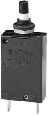 2-5700-IG1-P10-DD-10A , Circuit Breaker; Therm; Push; Cur-Rtg 10A; Panel; 1 Pole; Vol-Rtg 250/28VAC/VDC