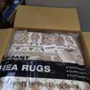 9x12 Area Rugs for Living Room,Large Washable Rug,Orange