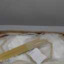 Urban Deco Cylinder Stands for Party, Set of 3 Gold Metal Hexagon Cake Pedestal Stand with Marbled Countertop, Flower Plant Pedestal Stands for Display Parties Wedding Birthday Decor, 3PCS, Gold