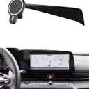 PZK Car Phone Holder for Hyundai Elantra 2021-2025 SE/SEL/Sport/Limited/N Line Accessories 8-Inch/10.25-Inch Screen Magnetic 15W Fast Wireless Charger Car Phone Mount Not Affect Air Vent