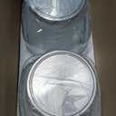 1 Gallon Glass Drink Dispensers for Parties, 2PACK Beverage Dispenser with Stand, Fruit Infuser and Stainless Steel Spigot 100% Leakproof, Beverage Dispenser for Lemonade Sun Tea