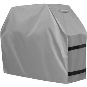 OutdoorLines Waterproof Heavy Duty BBQ Grill Cover - Universal Barbecue Grill Covers UV Resistant Barbeque Gas Grill Cover for Outdoor Outside Grill, 60L x 24W x 44H Inch, Gray