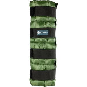 Equinavia Cool Relief Therapy Ice Boots Leg Wraps for Horses, Gel Pack with Adjustable Straps | 16.5" x 15.5" Single - Green - Single - One Size
