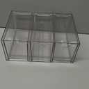 ELLDOO 3 Drawers Tea Bag Organizer Box, Clear Acrylic Stackable Tea Bag Storage Holder for Kitchen Pantry, Coffee Pod Snack Storage for Countertop Cabinet