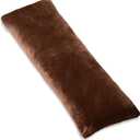 Body Pillow, Memory Foam Body Pillows for Adults Sleeping, Long Pillow for Bed, Big Large Firm Full Body Pillow for Side Sleeper, 20x54 Inch, Coffee