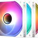 Thermalright TL-C12W-S V3 CPU Fan 120mm Case Cooler Fan ARGB, 4pin PWM Connector Silent Computer Fan with S-FDB Bearing, Desktop Cooling Fan has ARGB Mirror Light Effect (3-Pack Fans)