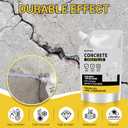 Concrete Crack Filler for Driveway, High Elasticity Cement Crack Filler, Self Leveling Quick Drying Sealing Adhesive for Outdoor, Patio, Waterproof (35.3 Floz)