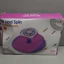 HYES Unicorn Sit and Spin Toys for Toddlers 1-3 Girls, 360 Toddler Spinning Seat with LED Lights and Music, Sensory Toys Birthday for Kids 3-5