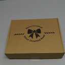 15 Pcs Velvet Bows for Christmas Tree - 6 Inch Vintage Velvet Ribbon Christmas Bows for Gift Wrapping Xmas Tree Topper Bow Ornaments for Garland Wreath Bows Decor (Black)