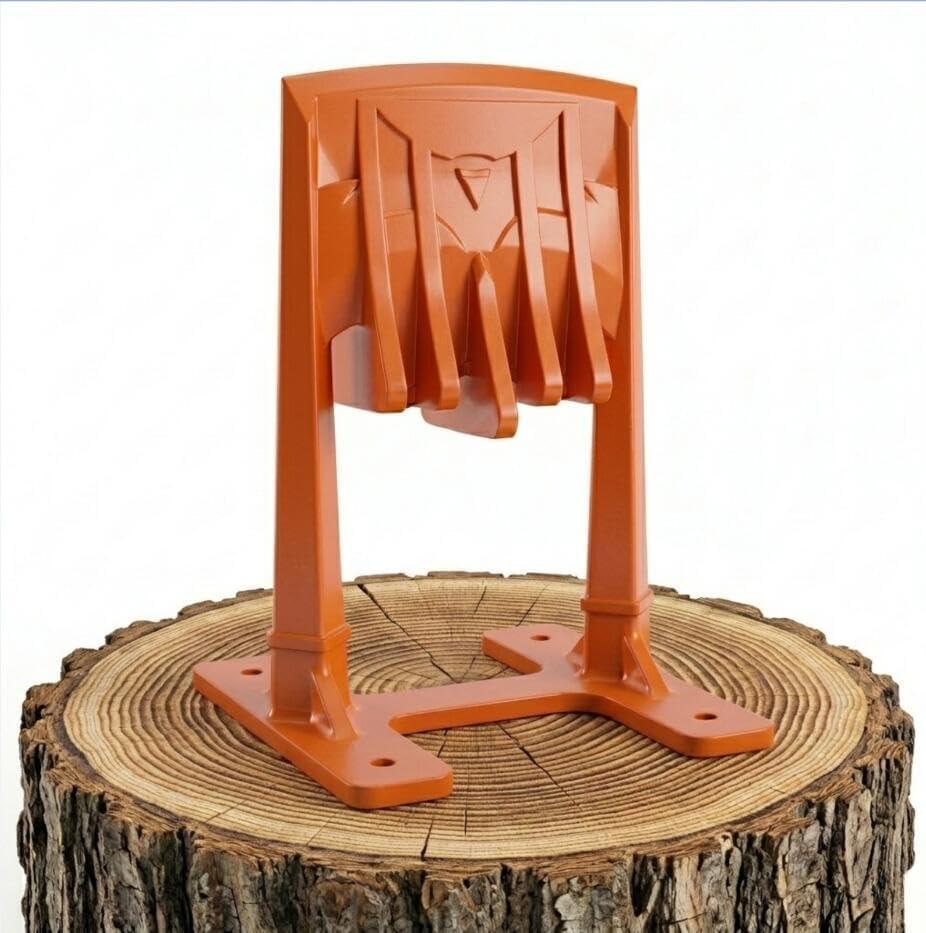 Hi Flame Manual Firewood Kindling Splitter for Wood Stove Fireplace and Fire Pits Splitting Wedge Manual Log Splitter Wedge Cast Steel