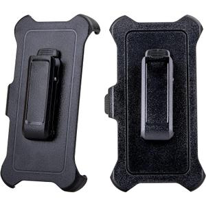 WallSkiN 2 Pack Replacement Belt Clip Holster for Apple iPhone 13 Pro, iPhone 13 OtterBox Defender Series Case | Clip for Belt Holder (Case Not Included)