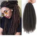 Dansama Marley Hair 20 Inch Twist for Faux Locs & Twists Braiding - Synthetic Hair Extensions (Pack of 3, #4)