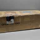 Puleo International 7.5ft Pre-Lit Slim Fraser Fir Christmas Tree with 350 Clear Lights, 1188 Realistic Dense Branch Tips, Easy Setup Artificial Trees with Sturdy Metal Stand