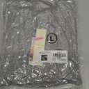 Dokotoo Fall Dresses for Women 2025 V Neck Button Up Long Sleeve Empire Waist Ruffle Tiered Mini Dress with Pockets (Large, Gray)