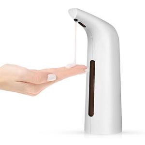 Touchless Automatic Soap Dispenser for Bathroom and Kitchen, Liquid Hand Soap Dispenser, IPX6 Water-Resistant, 14 fl oz (White)