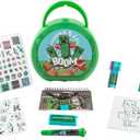 Minecraft Coloring & Sticker Activity Set for Kids with Travel Carrying Case