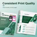 62XL 62 Envy 7640 Ink Cartridges Black and Color Combo Pack Replacement for HP62 62 XL Ink for HP Envy 5660 5540 7645 5740 5746 OfficeJet 250 200 Printer (2-Pack,1 Black 1 Tri-Color)