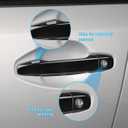 Upgraded Door Handle Cover Compatible for 2025 2026 Subaru Forester Accessories Door Handle Protectors (Glossy Black)