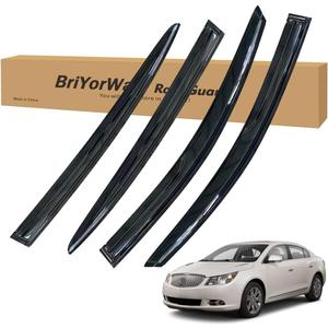 Vent Shades Rain Guards for Buick Lacrosse 2010 2011 2012 2013 2014 2015 2016 Accessories, for Buick Lacrosse Window Deflectors Window Visors