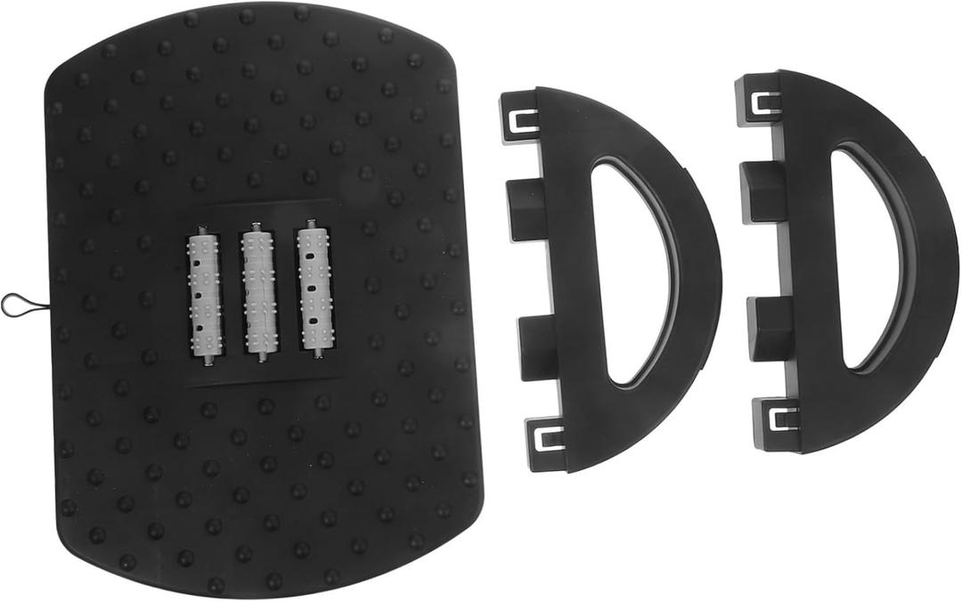 Unomor Ergonomic Office Footstool with Non-Slip Base and Rocking Motion Under Desk Footrest for Home Study Gaming Stable and Comfortable Leg Support