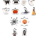 Halloween Cookie Cutters 12 Sets Large, Witch's Hat, Pumpkin, Ghost, Bat,Cat, Skull, Ghost Spider Broom And More for Stainless Steel Cutter Halloween Food Party Decorations