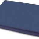 InteVision 400 Thread Count, 100% Egyptian Cotton Pillowcase. Designed to Fit The 7.5" Version of The InteVision Foam Wedge Bed Pillow (26" x 25" x 7.5") (Blue)