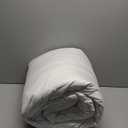 Pacific Coast Down Comforters Twin Size, 100% Cotton Duvet Insert, Extra Fluffy White Comforter, Ultra-Soft, Breathable, All Season Hotel Luxury Bedding Comforters, 8 Corner & Center Loops (68"x90")