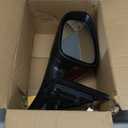 Left Right Auto Outside Rearview Mirror Side Rear View Mirror Assembly，Compatible With Chevrolet Cruze 2009 2010 2011 2012 2013 2014-2016(White Right,3 Wires)