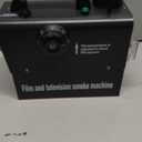 Fog Machine 400W,Stage Smoke Machine Small Portable, Dj Party Manual Control Adjustable Temperature for KTV Wedding Halloween Christmas Photography Outdoor Film Television (Black)