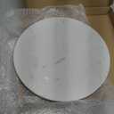 Reallnaive Round Marble Cheese Board 11.8 Inch Charcuterie Cutting Tray Marble Serving Decorative for Decoration Charcuterie Kitchen