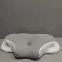 Cervical Neck Pillow for Pain Relief, Ergonomic Contour Pillow for Sleeping, 2 Heights Cooling Pillow for Neck and Shoulder Support, Memory Foam Orthopedic Pillow for Side Back Stomach Sleepers (Dark Grey)