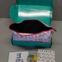 My Mahjong Trove 160 Pink Engraved American Mahjong Game Set with Carrying Bag and Accessories, 1.2’’ Mahjong Tile Set