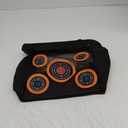 Shooting Practice Target Toy Storage Mesh Bag Compatible with Nerf Darts, Portable & Foldable Dart Zone for Kids Boys Girls 6+