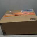 Area Rug for Living Room, 6x9Ft Non-Slip Vintage Area Rug, Machine Washable Boho Rugs for Bedroom Office Dining Room Farmhouse, Orange