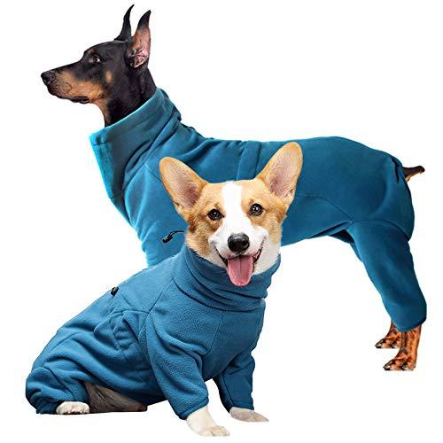ROZKITCH Dog Coats for Small Dogs, Pet Windproof Warm Cold Weather Jacket Vest Cozy Jumpsuit Apparel Outfit Clothes for Small Medium Large Dog Walking Sleep S